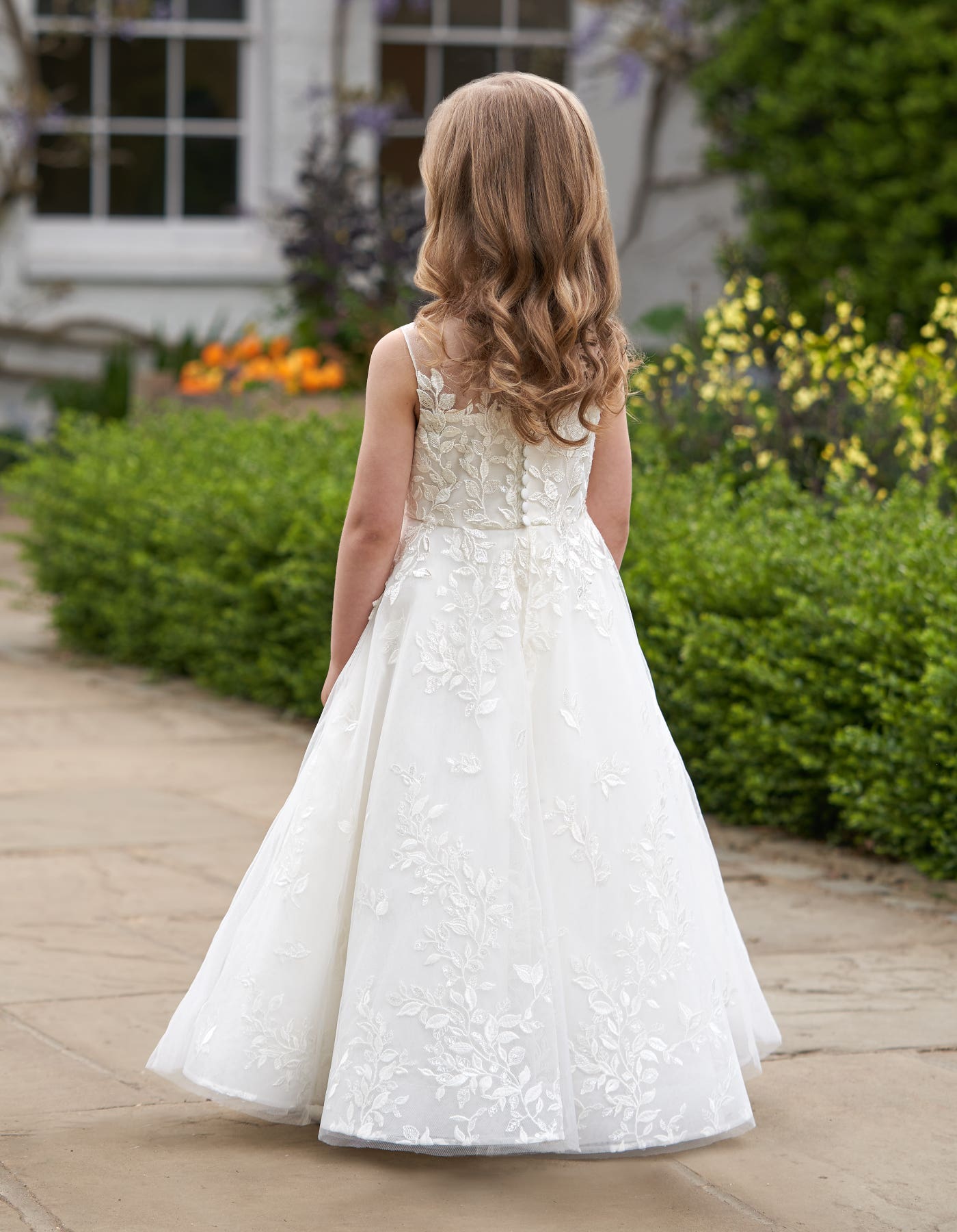 Albie an embroidered flowergirl dress with pockets | wed2b Albie an embroidered flowergirl dress with pockets | wed2b