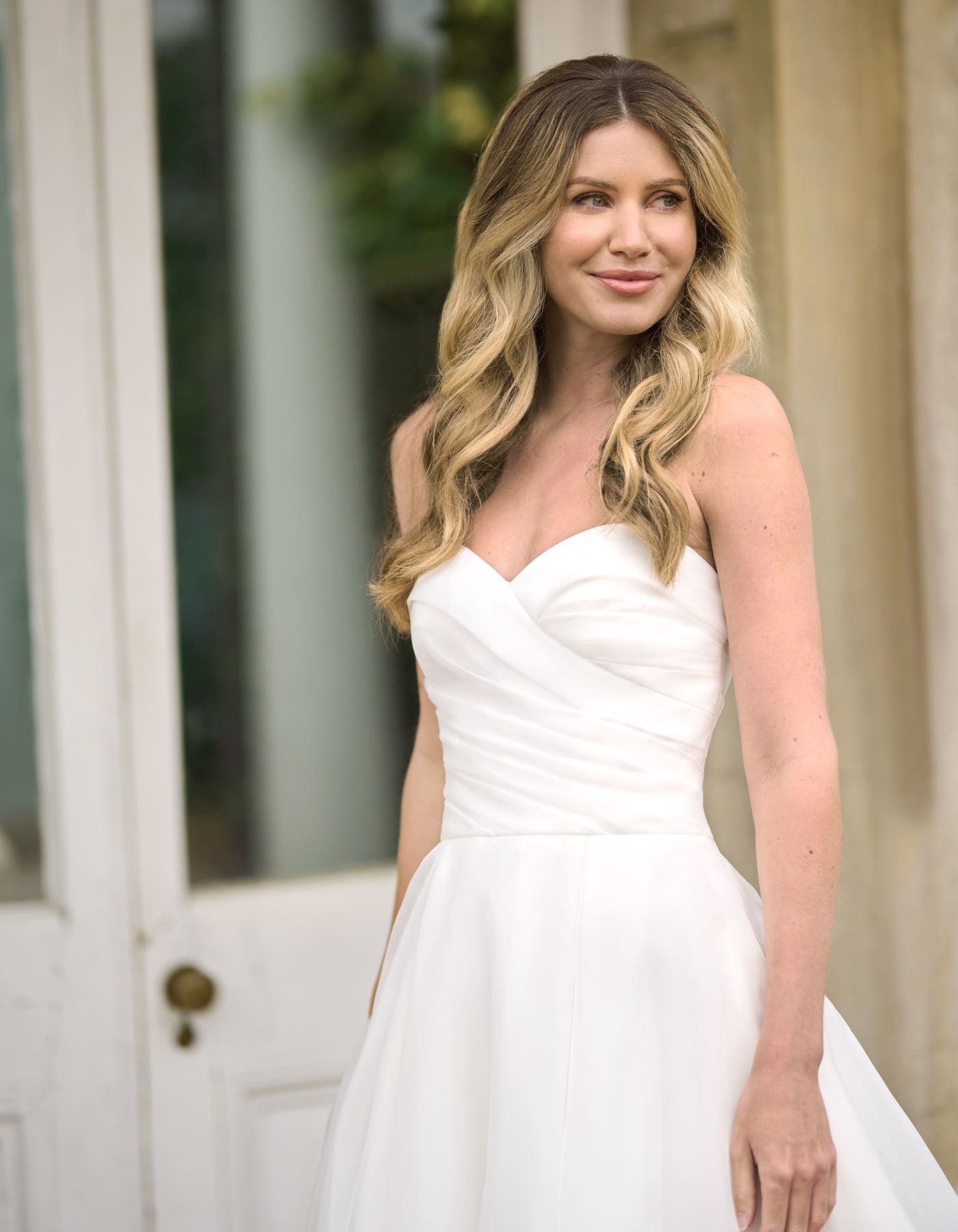 plain organza dress Bella Plain Organza puff dress