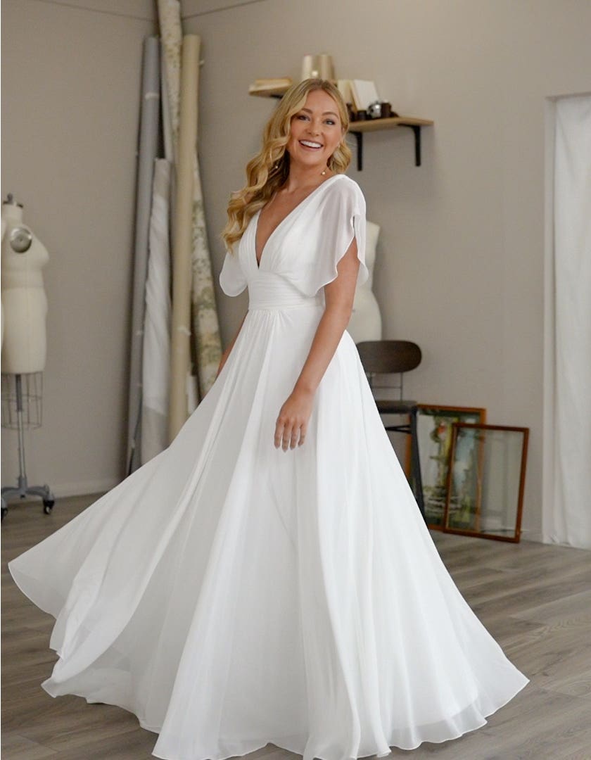 ashley bachelorette wedding dress Bachelorette's Ashley & J.P. Rosenbaum's Wedding Photo Revealed