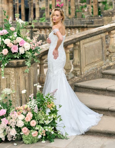 Lace-Up Back Wedding Dresses | wed2b Lace-Up Back Wedding Dresses | wed2b