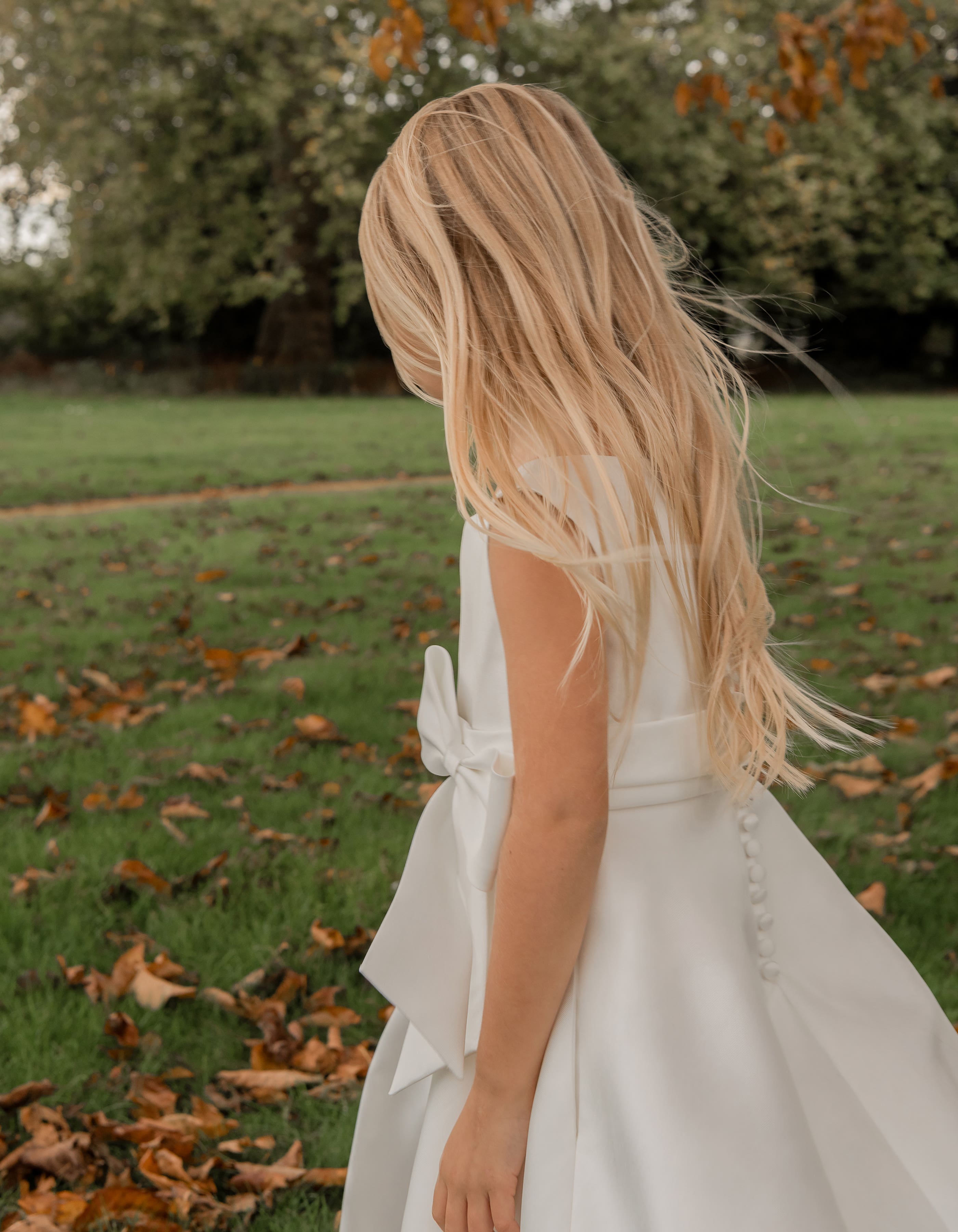 Delilah Flowergirl Dress Side Edit Infinite