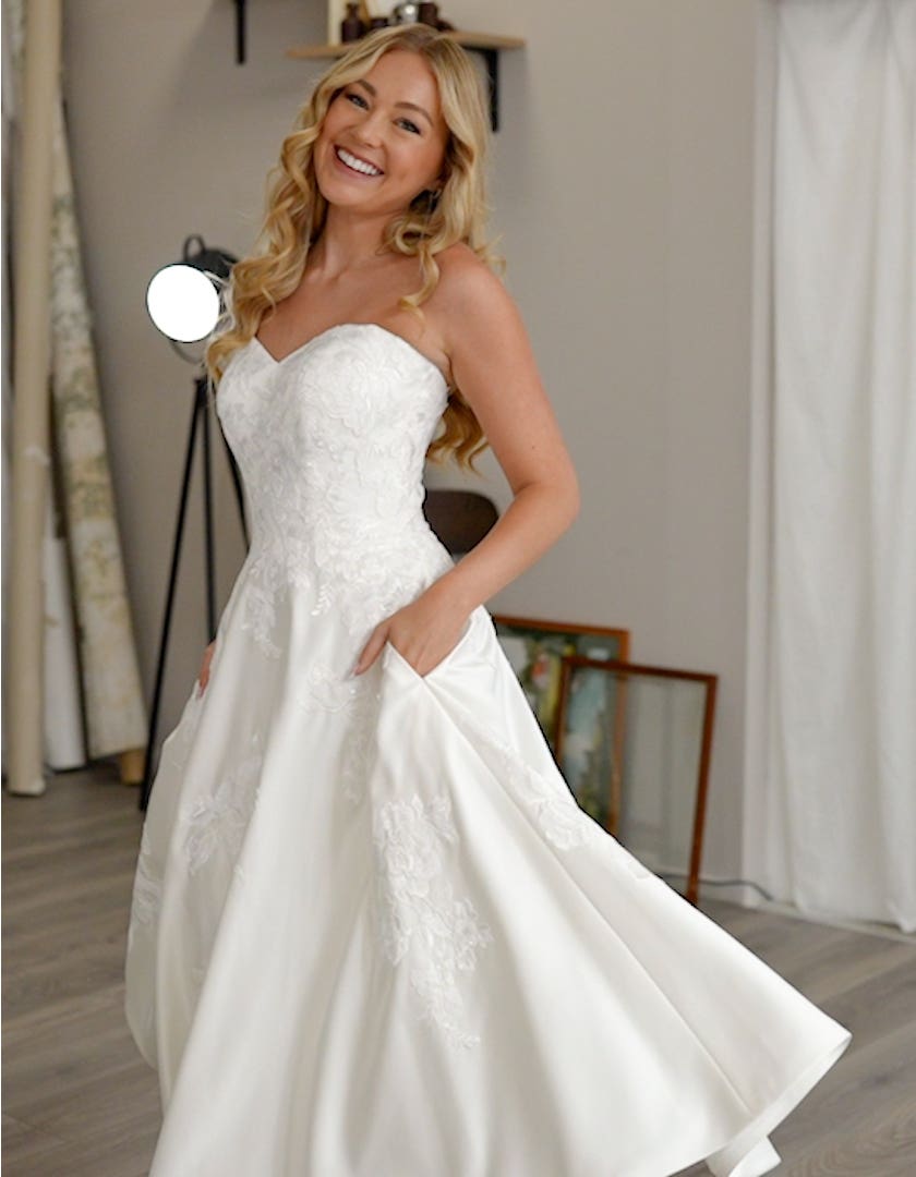 Edna - a romantic tea length wedding gown | wed2b Edna - a romantic tea length wedding gown | wed2b