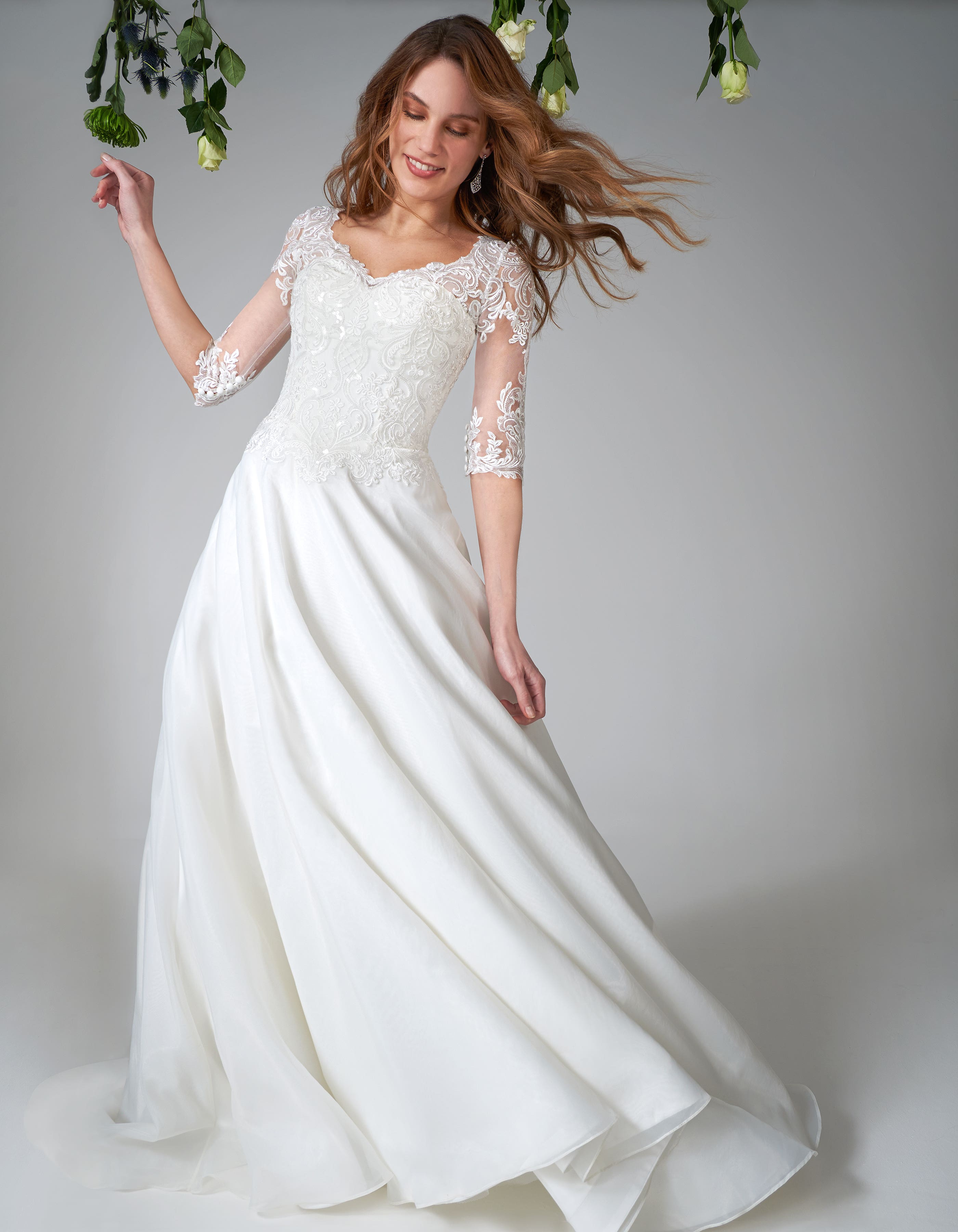 emiliano aline wedding dress front anna sorrano 