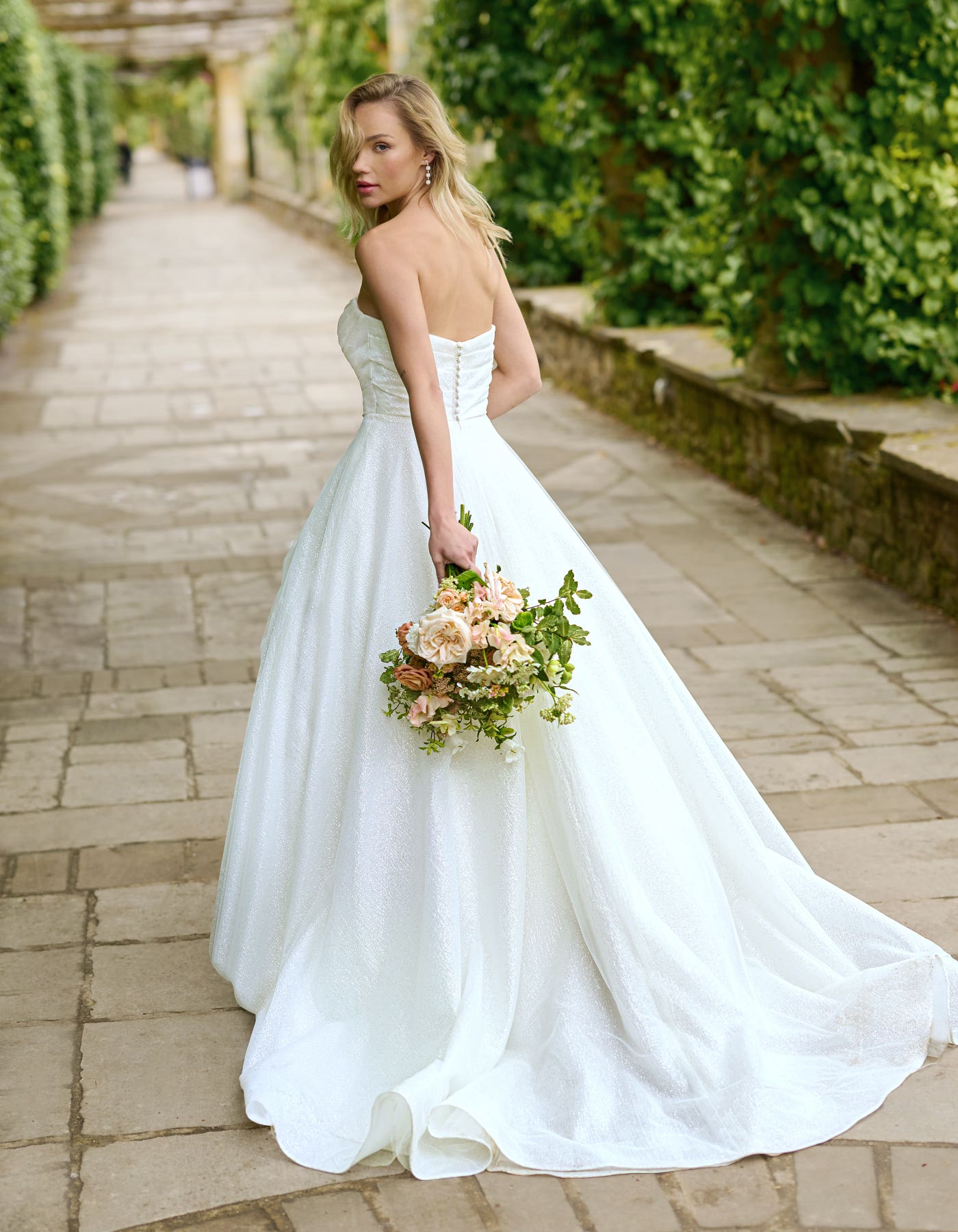 Haisley a glitter A-line wedding dress | wed2b Haisley a glitter A-line wedding dress | wed2b