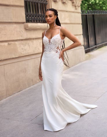 Low Back Wedding Dresses | wed2b Low Back Wedding Dresses | wed2b