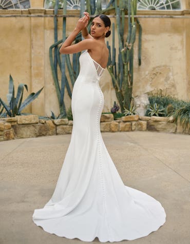 Low Back Wedding Dresses | wed2b Low Back Wedding Dresses | wed2b