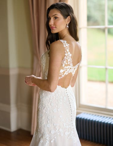 Keyhole Back Wedding Dresses | wed2b Keyhole Back Wedding Dresses | wed2b
