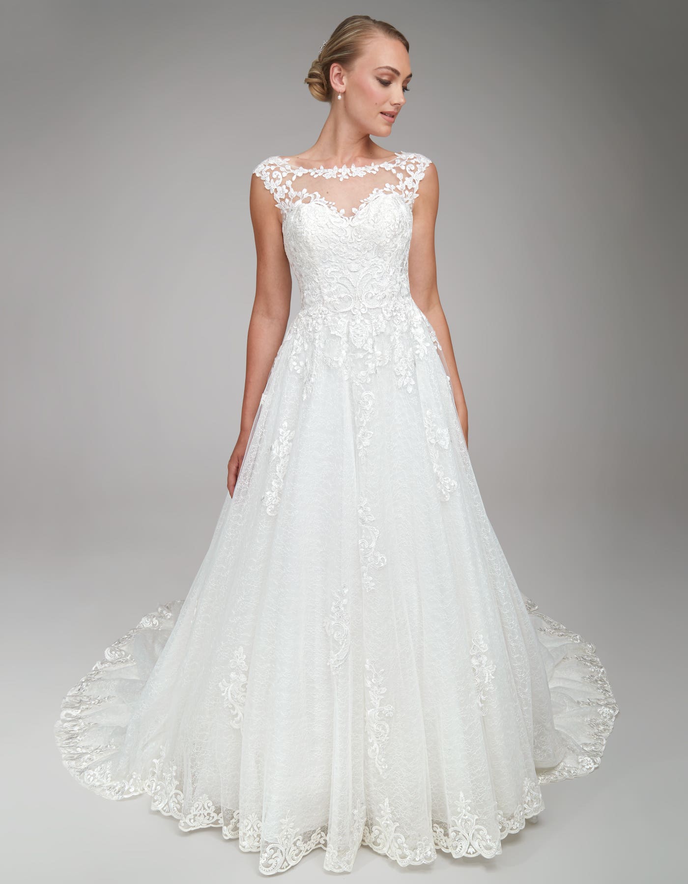 Phoebe - an elegant A-line wedding dress | wed2b Phoebe - an elegant A-line wedding dress | wed2b
