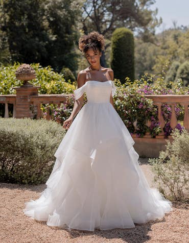 Off the Shoulder Wedding Dresses | wed2b Off the Shoulder Wedding Dresses | wed2b