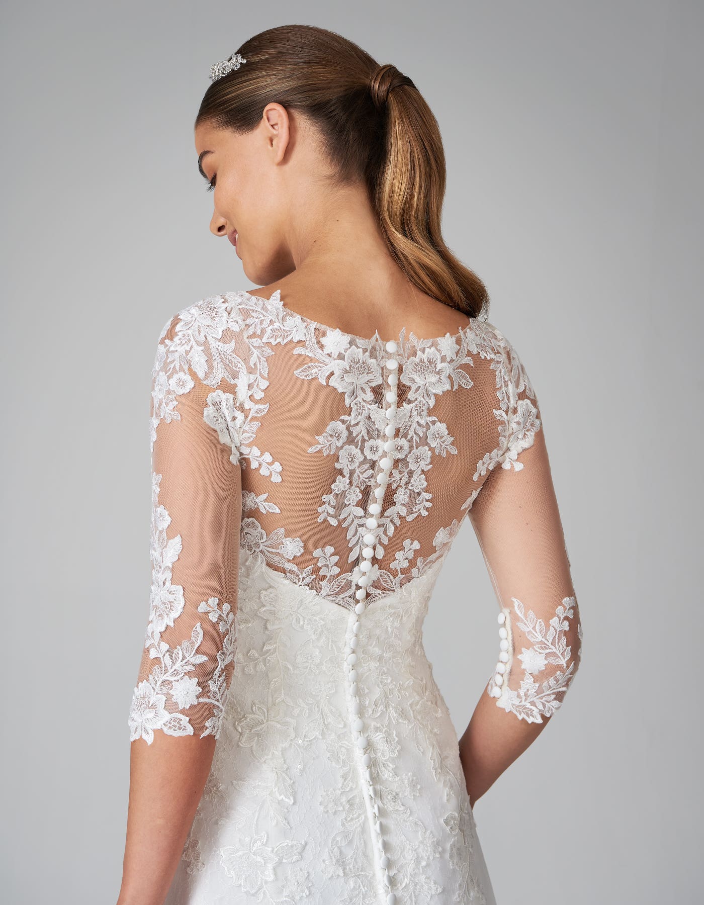 Sarah - a sparkling fit and flare wedding gown | wed2b Sarah - a sparkling fit and flare wedding gown | wed2b