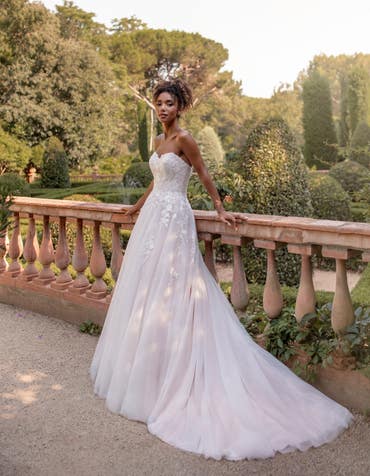 Lace-Up Back Wedding Dresses | wed2b Lace-Up Back Wedding Dresses | wed2b