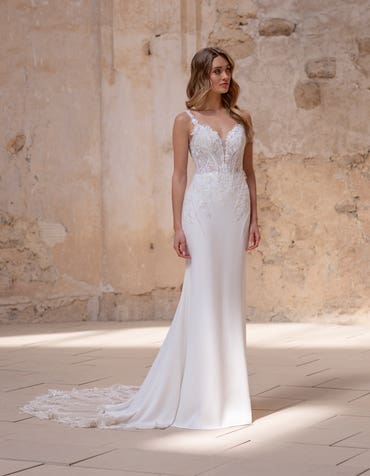 V-Neck Wedding Dresses | wed2b V-Neck Wedding Dresses | wed2b