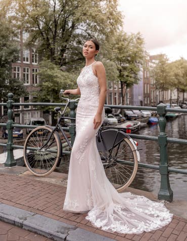 Halter Neck Wedding Dresses | wed2b Halter Neck Wedding Dresses | wed2b