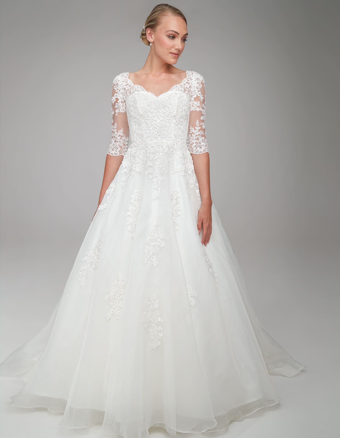 Veronica - a romantic A-line wedding dress | wed2b Veronica - a romantic A-line wedding dress | wed2b