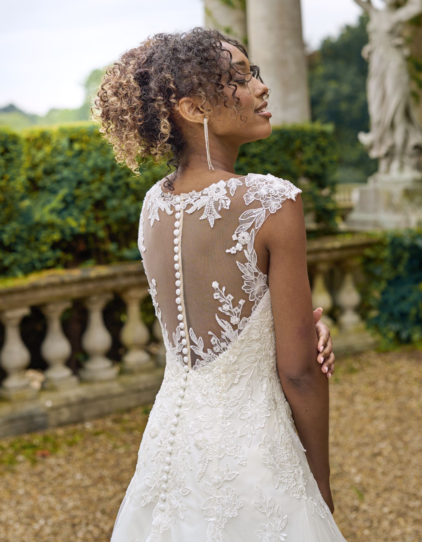 Yessica a beaded floral fit & flare wedding dress | wed2b Yessica a beaded floral fit & flare wedding dress | wed2b