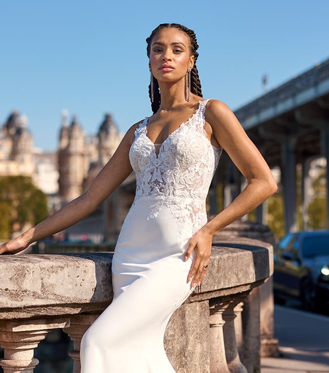 Illusion Strap-Long-Embroidered-Beading-Tule