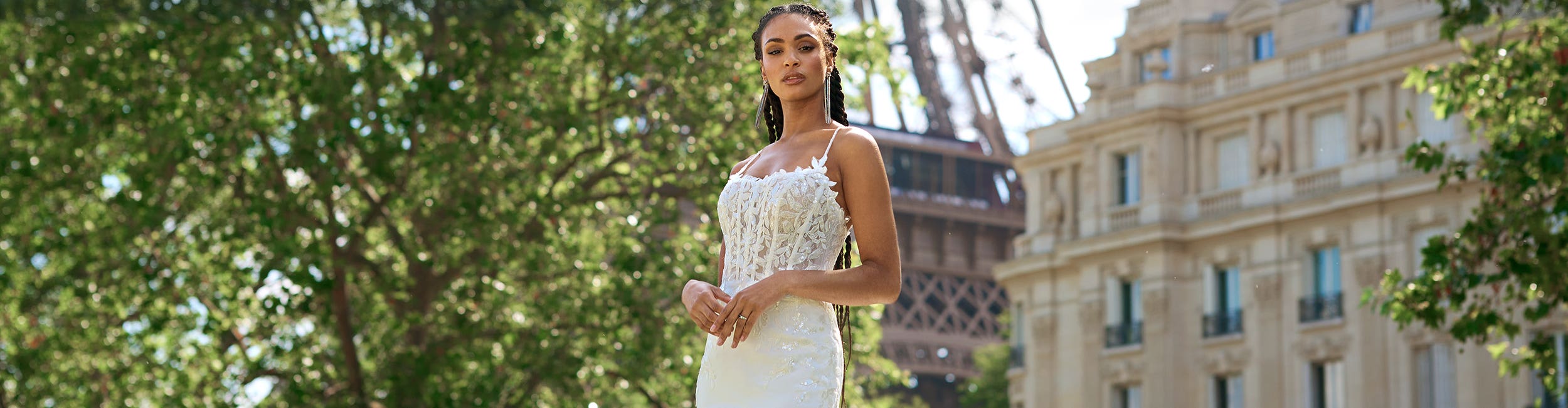 A-Line Spaghetti Straps Long Satin Junior Bridesmaid Dresses