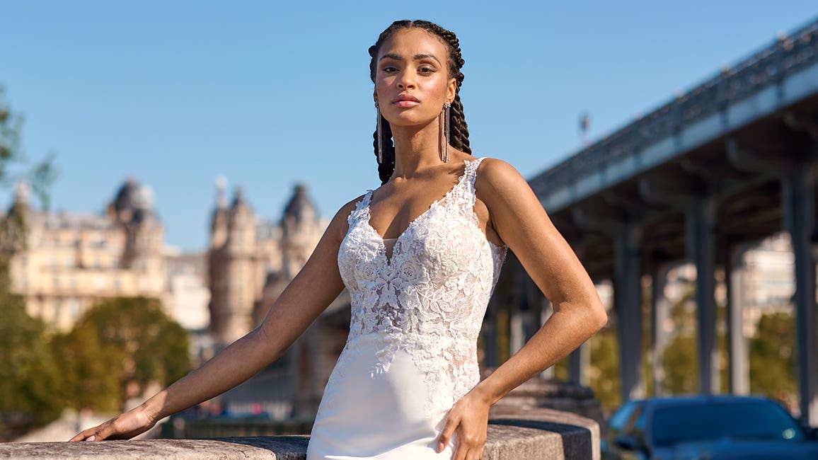 Strap Wedding Dresses | wed2b Strap Wedding Dresses | wed2b