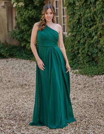 Bella - Chiffon A-line bridesmaids dress | wed2b