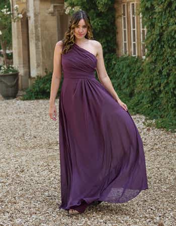 Thea - A-line chiffon bridesmaids dress | wed2b Thea - A-line chiffon bridesmaids dress | wed2b