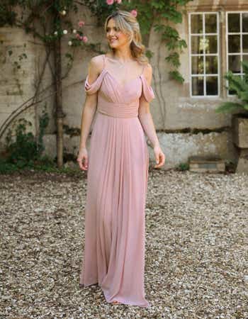 haven bridesmaid dress Haven - A-line chiffon bridesmaids dress