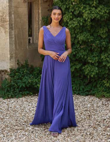 princess polly baby blue dress Purple & Lavender Bridesmaids Dresses main image 0