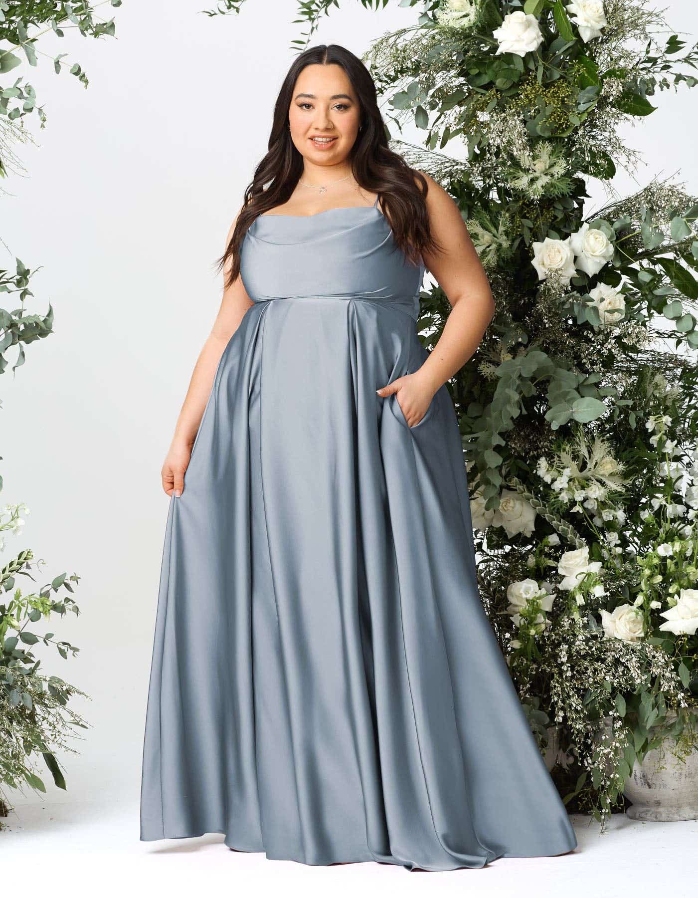 princess polly baby blue dress Cornflower Blue Bridesmaid Dresses