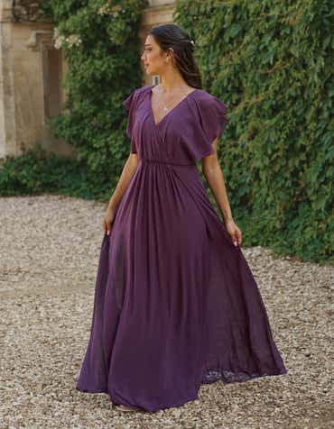 Plum Purple Bridesmaid Dresses