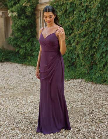 Deep Burgundy Bridesmaid Dresses
