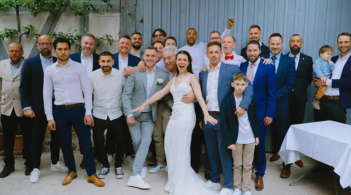 Elena und Marcel's Burgruinen Hochzeit