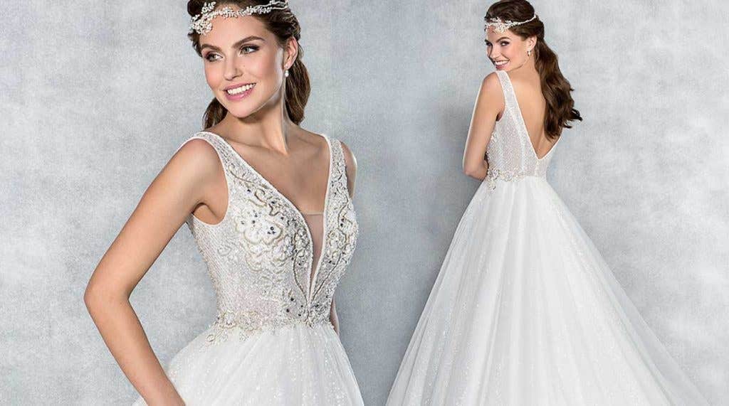 6 of the best wedding dresses with glitter