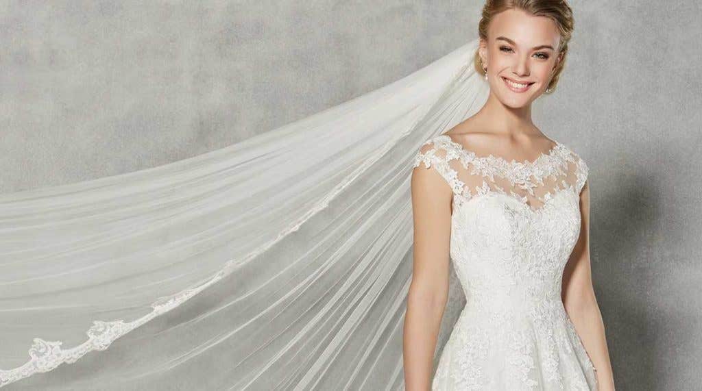 Adorable A-line wedding dresses