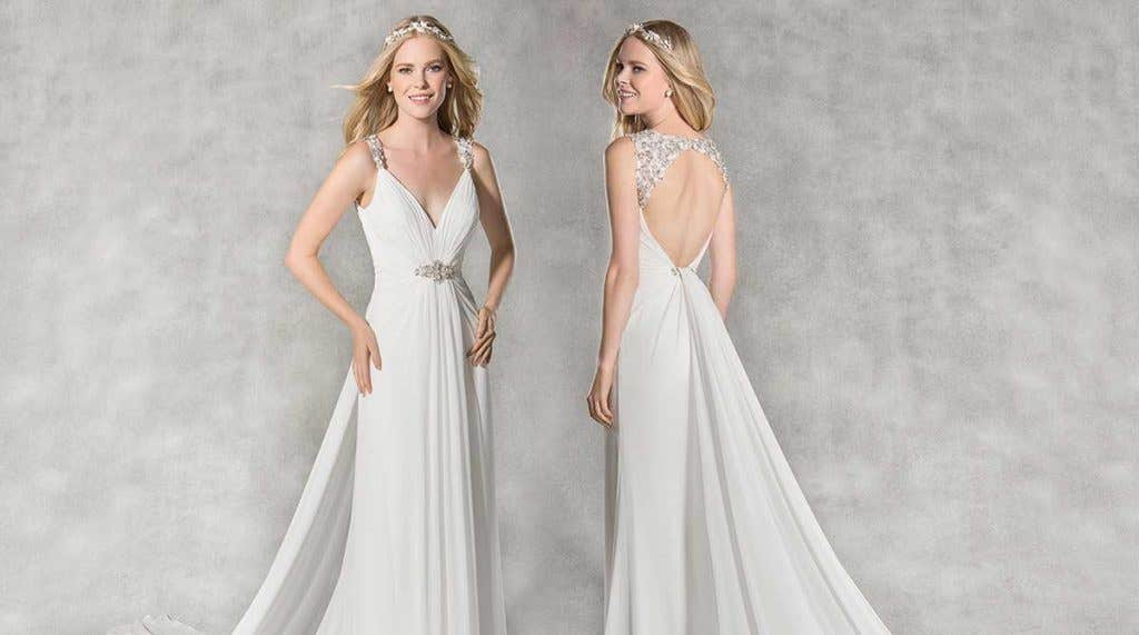 Beautiful beach wedding dresses