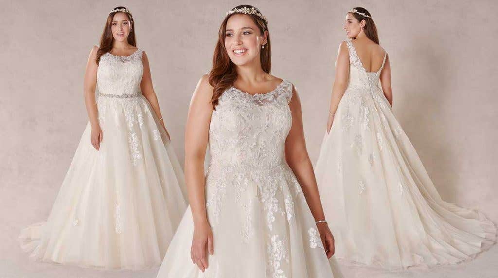 Spotlight on… Melrose, our new plus size wedding dress by Bellami