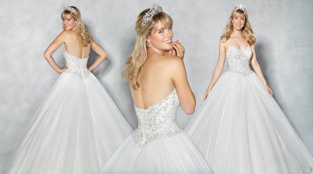 Revealed… our new Viva Bride Platinum Edition ball gown dress!