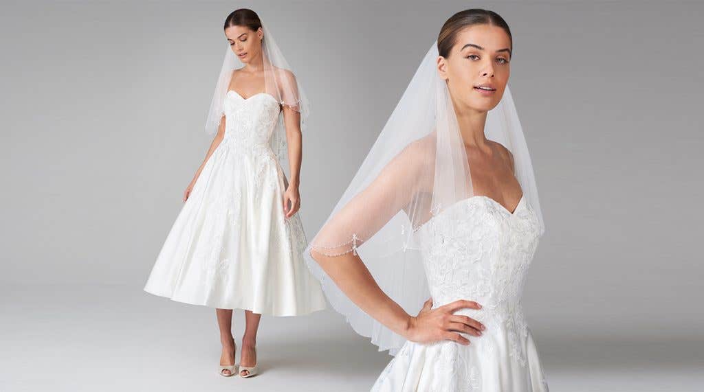 Stunning knee length wedding dresses