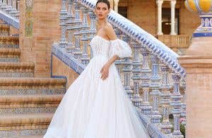 The Edit: Blush wedding dresses