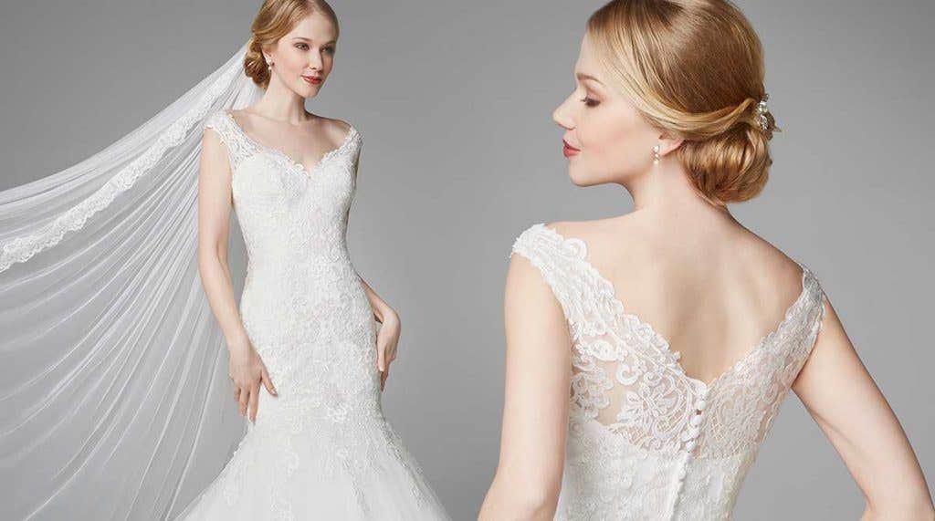 Brand new lace wedding gowns from Anna Sorrano