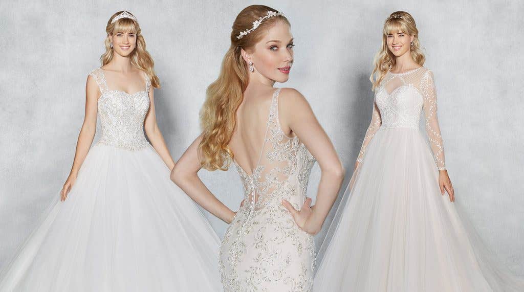 Show-stopping modern wedding dresses