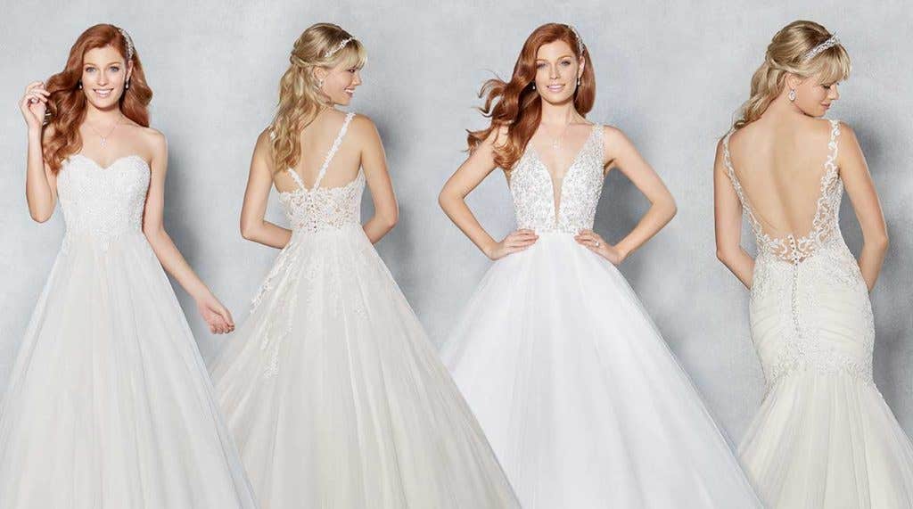 Four fabulously romantic wedding dresses from Viva Bride