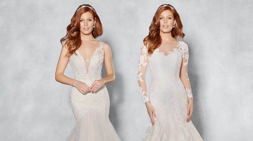 Discover your dream blush wedding dress