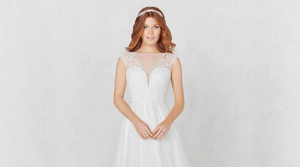 Unique lace wedding gowns from Heidi Hudson