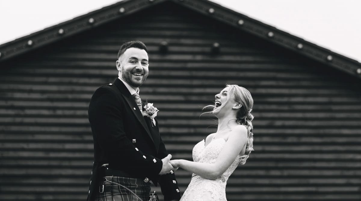 Avril and Tyler’s Christmas wedding