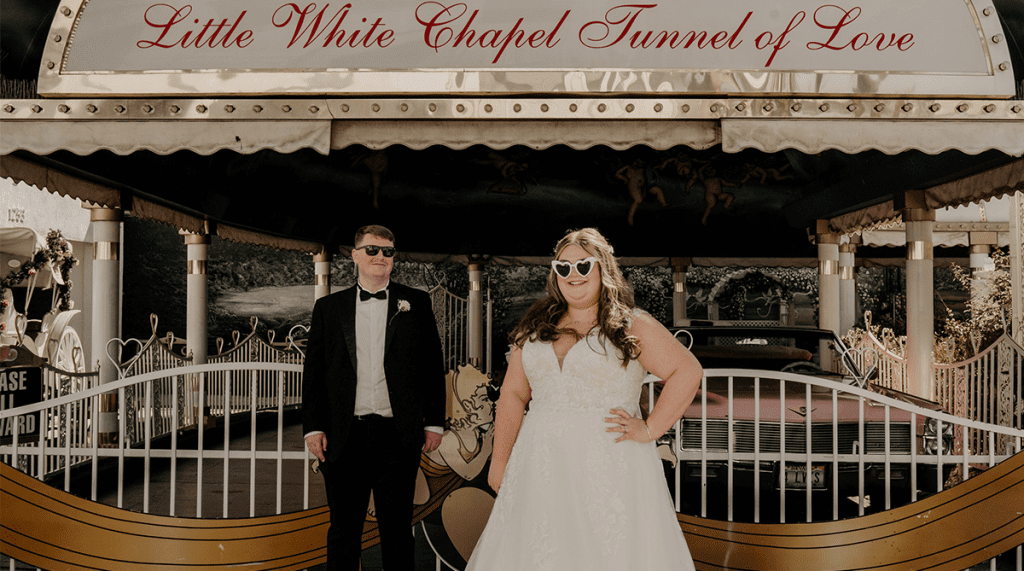 Billie and Jack’s fabulous Vegas wedding