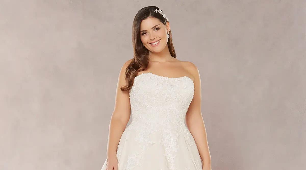 Des robes de mariée grande taille pour flatter toutes les silhouettes