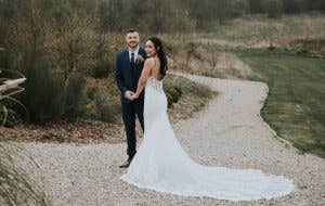 Echte bruiloft: De mooie roze tinten zetten de toon voor deze grote dag