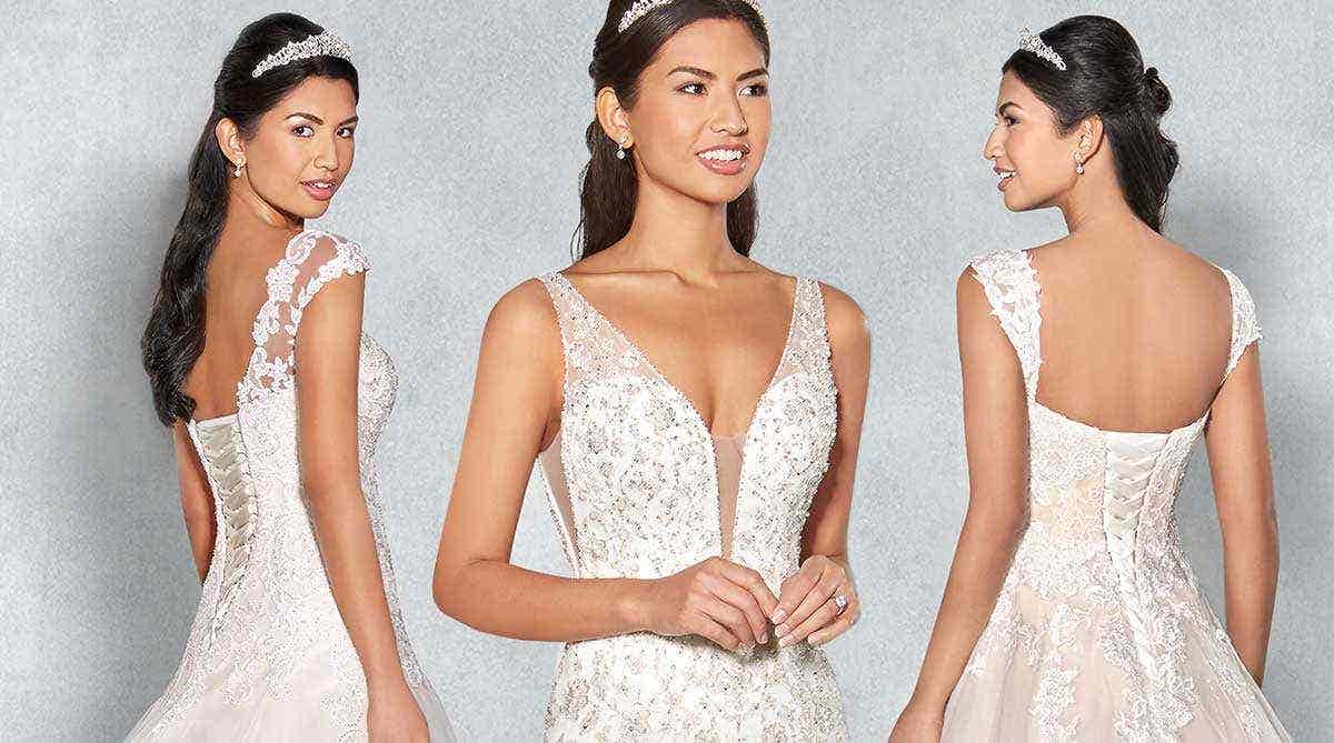 Drie gloednieuwe en exclusieve trouwjurken van Viva Bride...