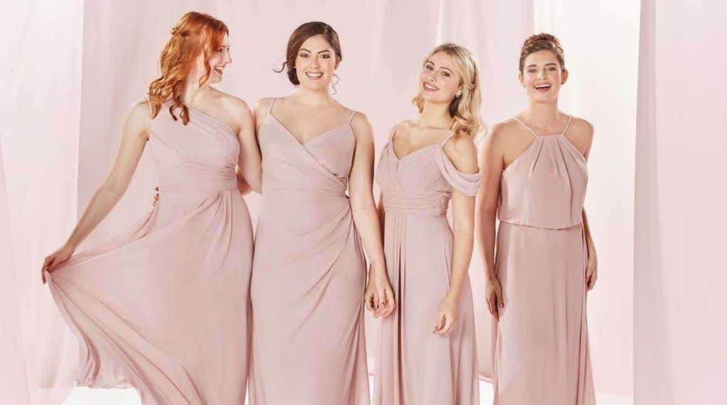 The Edit: Pink Bridesmaid Dresses