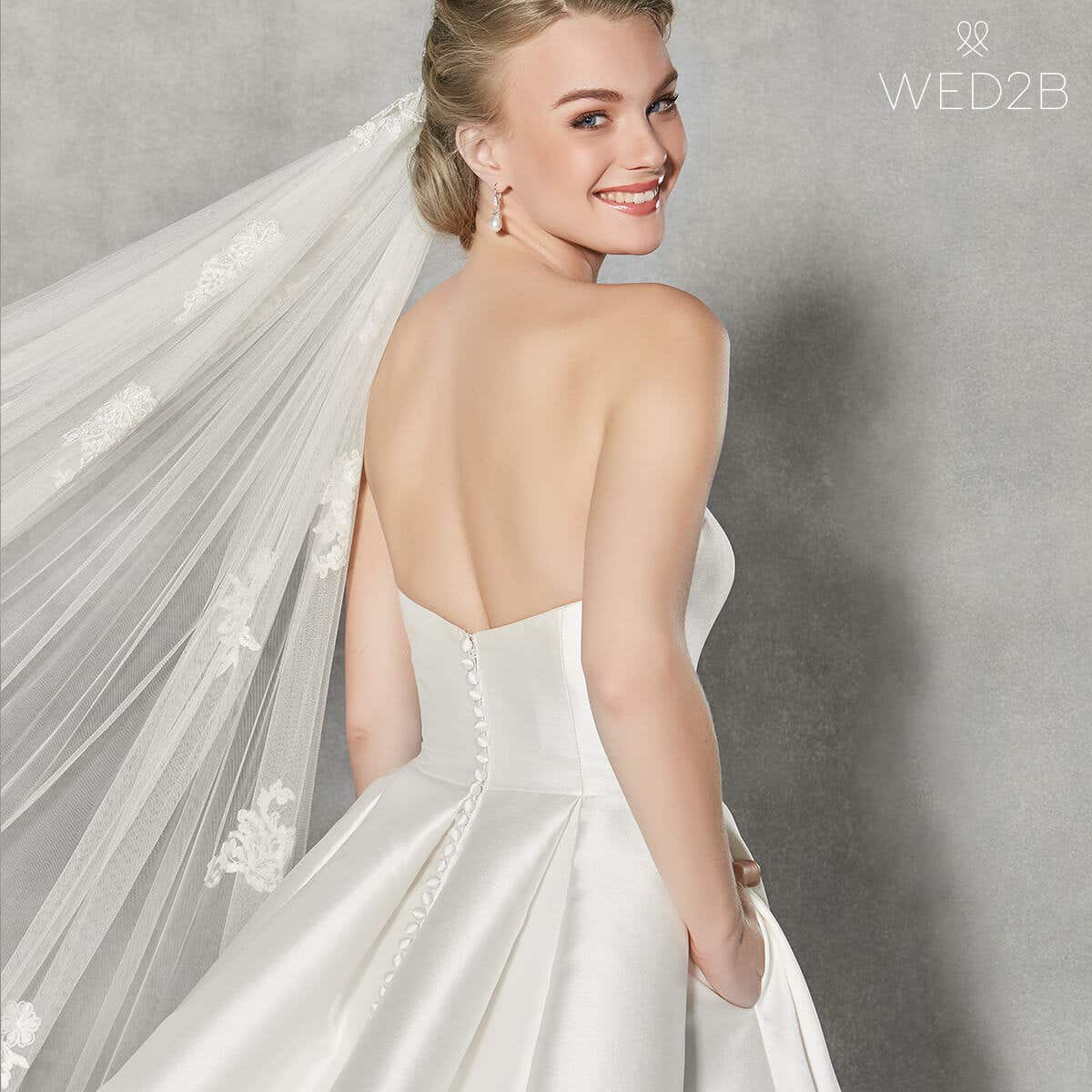 austen vintage wedding dress