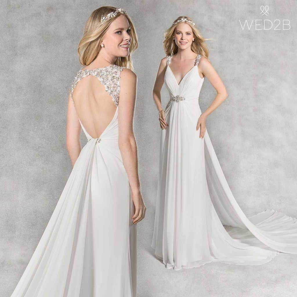 beach wedding dress Emelie 